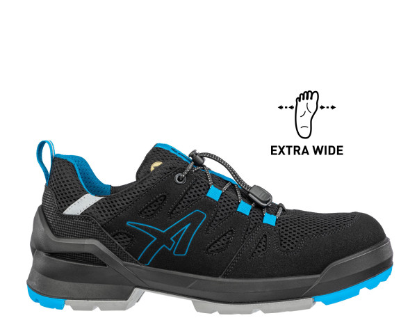 FASTPACK BLACK/BLUE LOW EXTRA BREIT