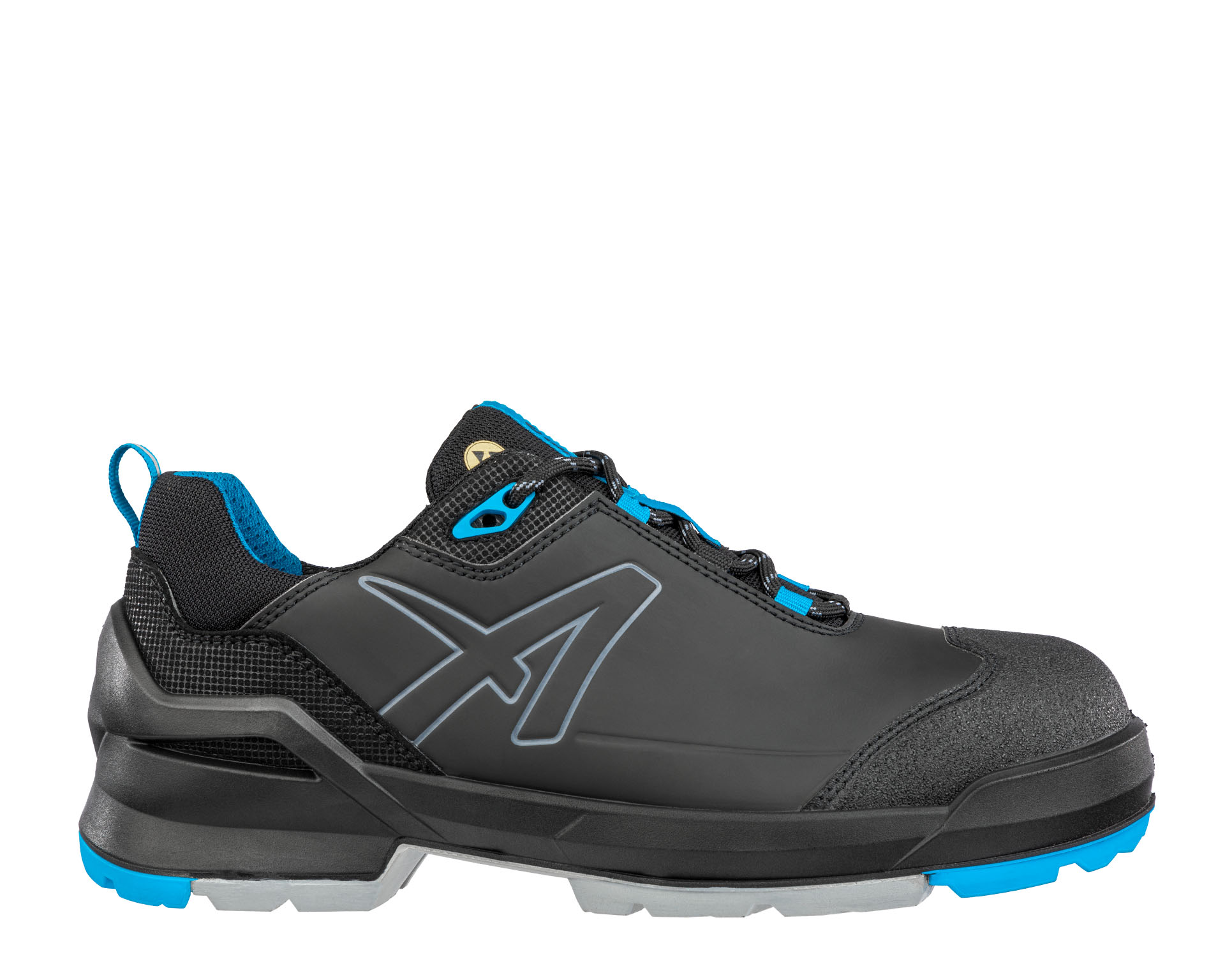 TARAVAL BLACK/BLUE LOW|ALBATROS safety ESD Albatros shoes | S3L