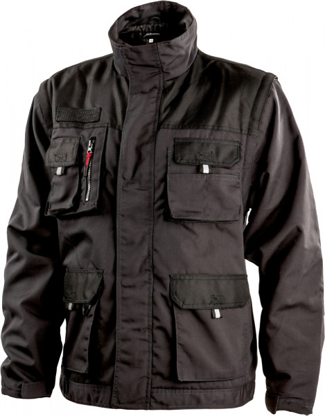 Albatros Vest Allround Black-With Phone Pocket-Grey/Black 