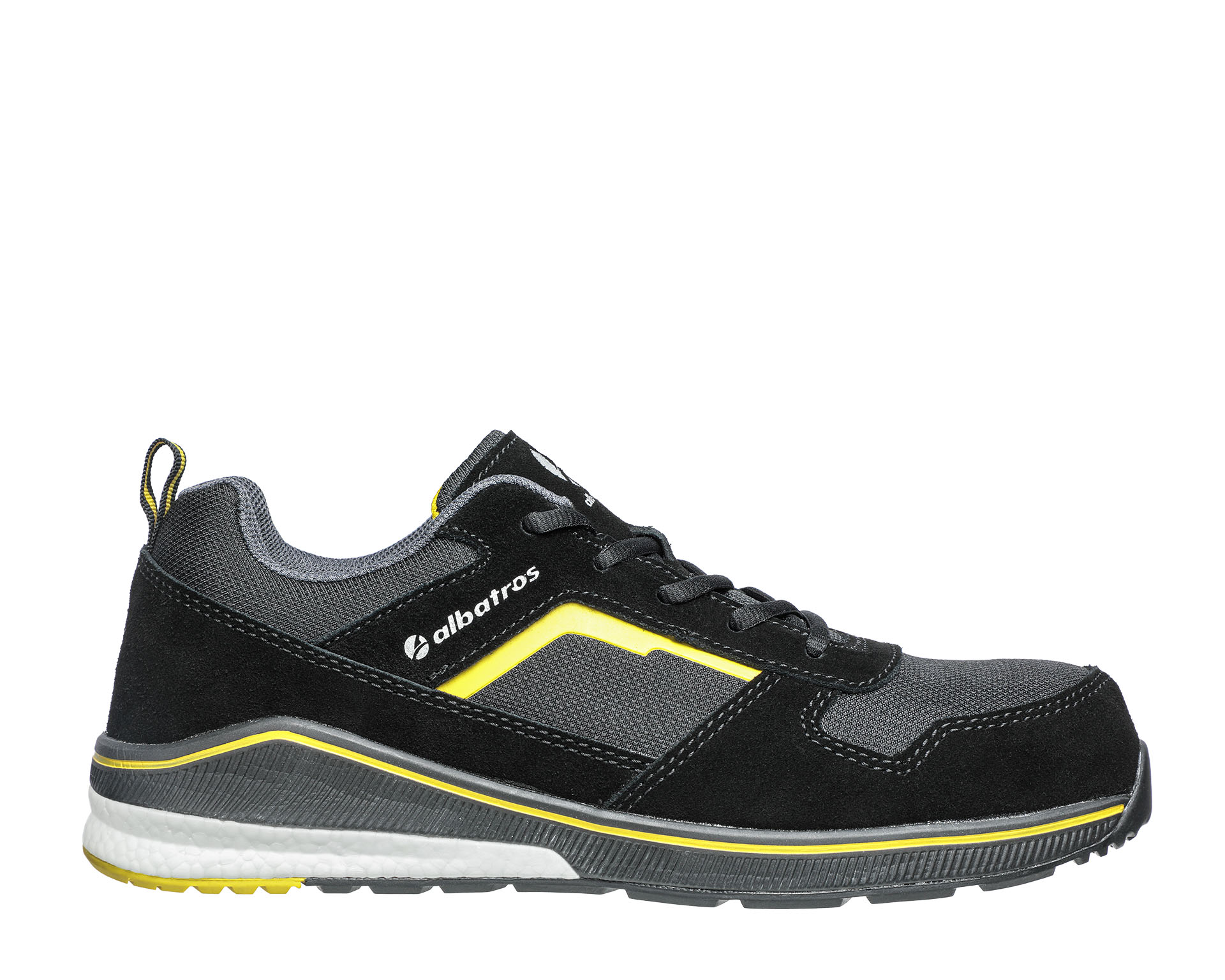 ALBATROS safety shoes S3 ESD HRO SRC COURT BLACK LOW | Albatros